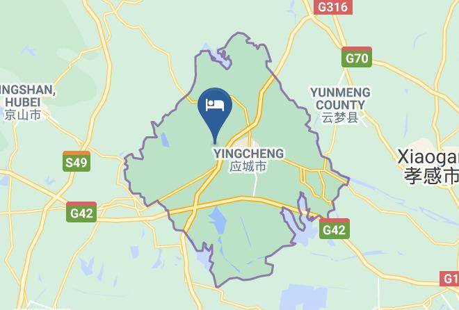 Xiaogan - Yujing Hot Spring Holiday Hotel Maps