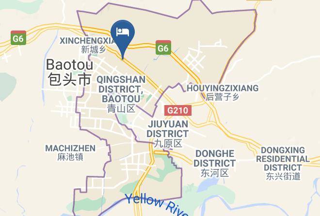 Baotou - Yujingpenghotel Maps
