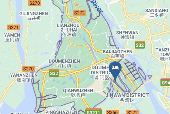 Zhuhai - Yujingwan Holiday Hotel Maps