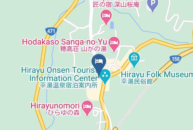 Takayama City - Yuka Sanzo An Maps