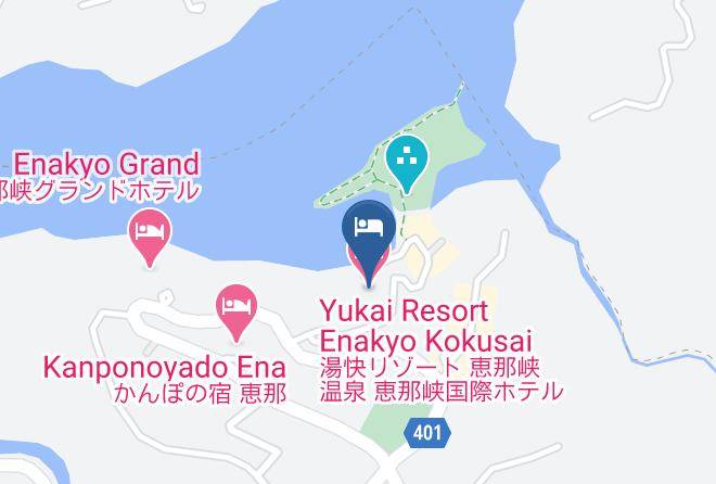 Ena City - Yukai Resort Enakyo Kokusai Hotel Maps