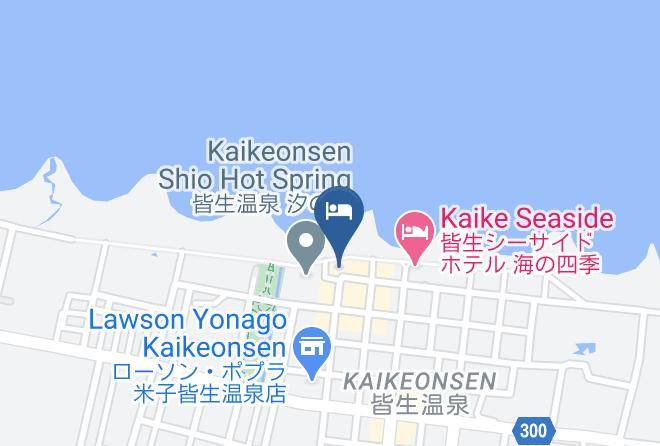 Yonago City - Yukai Resort Kaike Saichoraku Maps