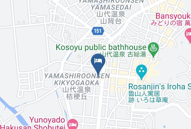 Kaga City - Yukai Resort Saichoraku Maps