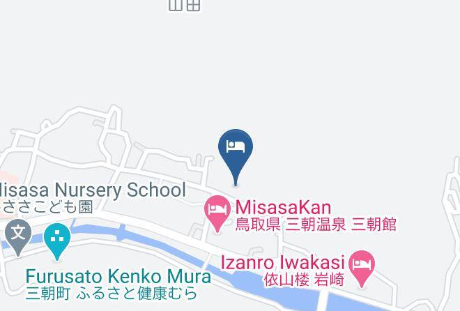 Misasa Towntohaku District - Yukai Resort Saiki Bekkan Maps