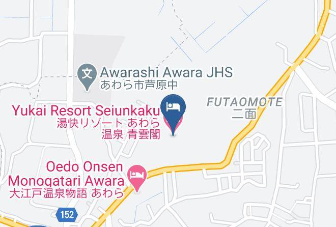 Awara City - Yukai Resort Seiunkaku Maps