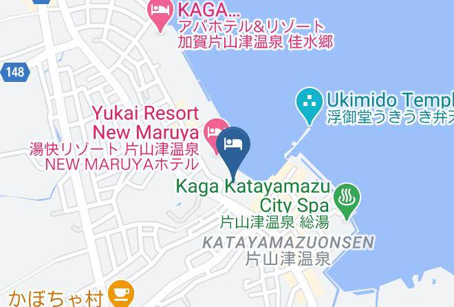 Kaga City - Yukai Resort Yataya Shotoen Maps