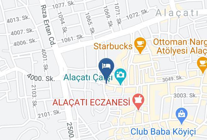 Cesme - Yukari Sokak Maps