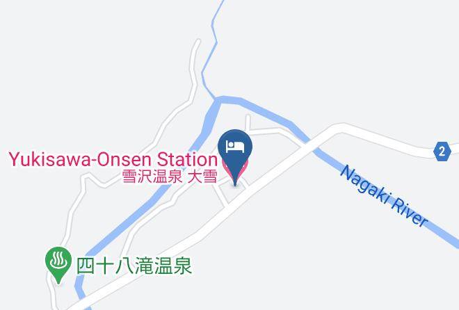 Odate City - Yukisawa Onsen Station Maps