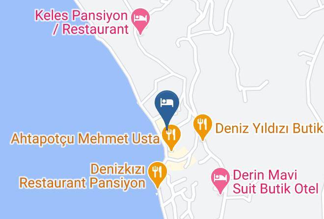 Mugla - Yuksel Pansiyon Maps