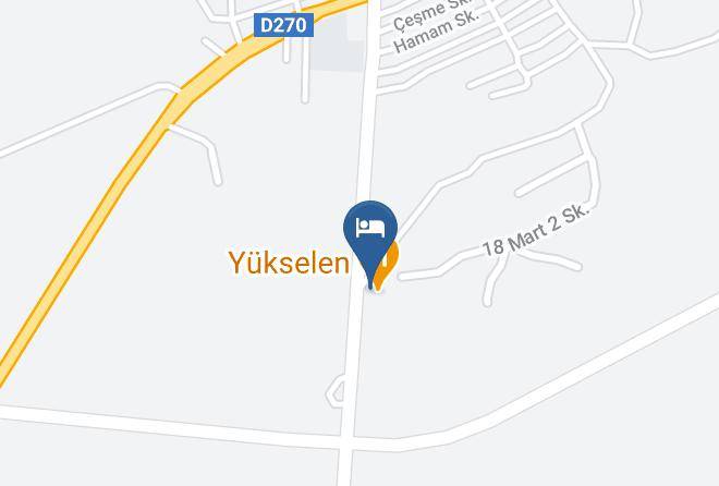 Karayazi - Yukselen Otel Maps