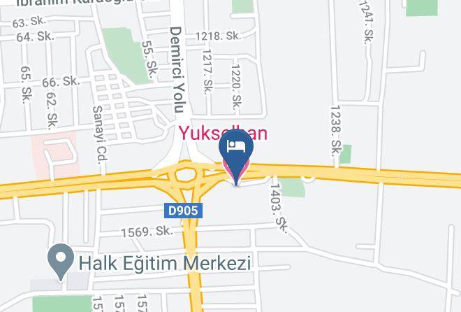 Viransehir - Yukselhan Hotel Maps