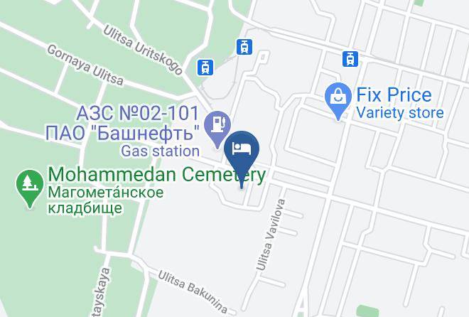 Ufa - Yuldash Hotel Maps