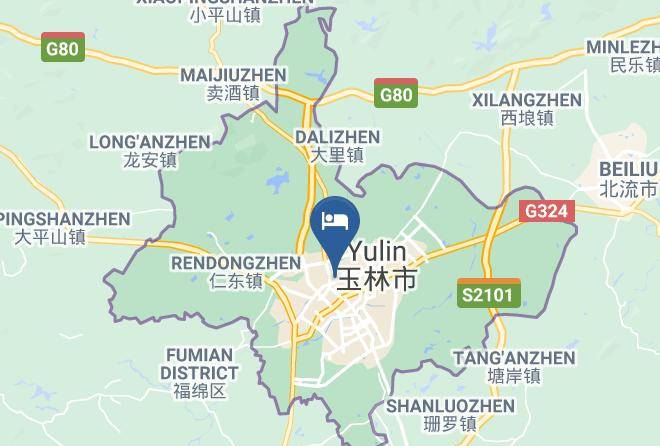 Yulin Tairun International Hotel Map