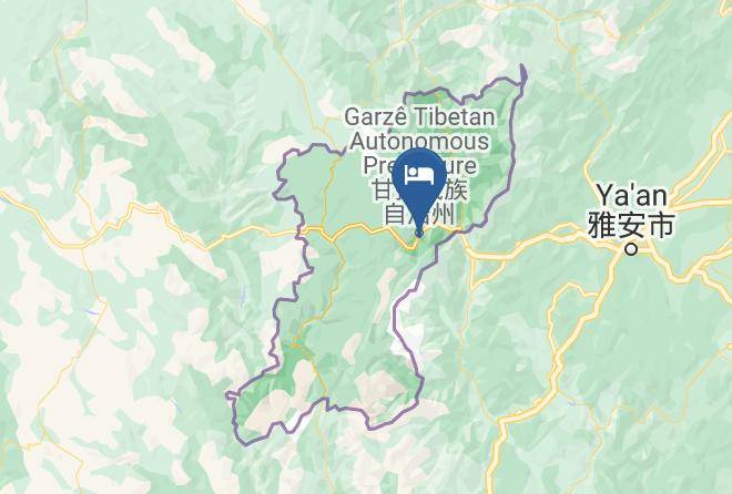 Garze Zangzu Aut Prefecture - Yulingxue Hot Spring Resort Hotel Maps