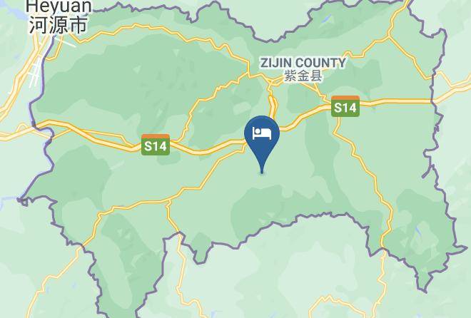 Yulinmen Hotspring Holiday Resort Map