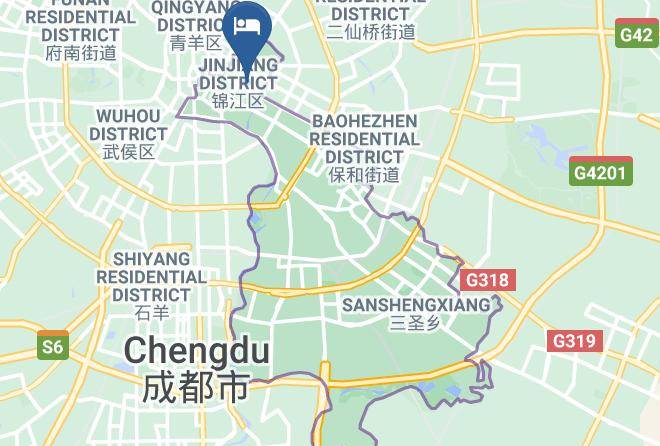 Chengdu - Yulong Hotel Maps