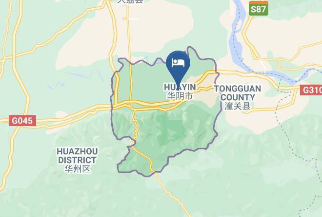 Weinan - Yulong Hotel Maps
