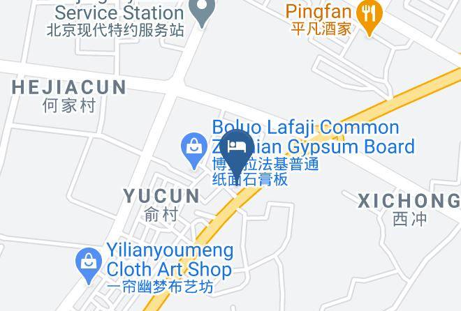 Tongling - Yulongge Hotel Maps