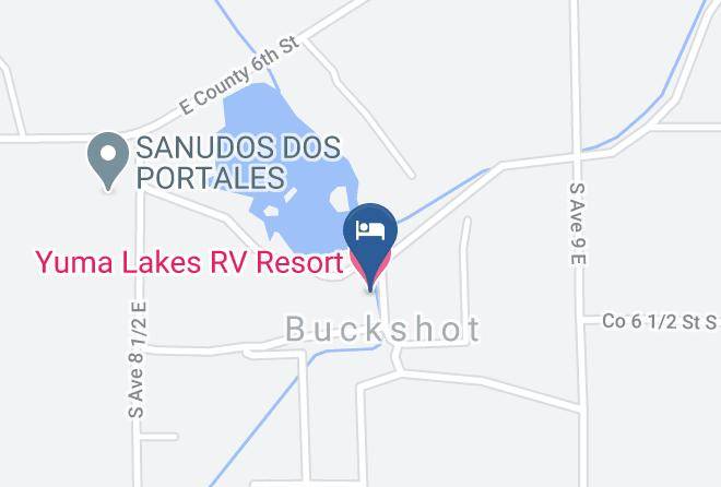 Yuma - Yuma Lakes Rv Resort Maps