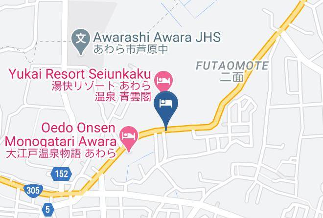 Awara City - Yumeya Hanatsukushi Maps