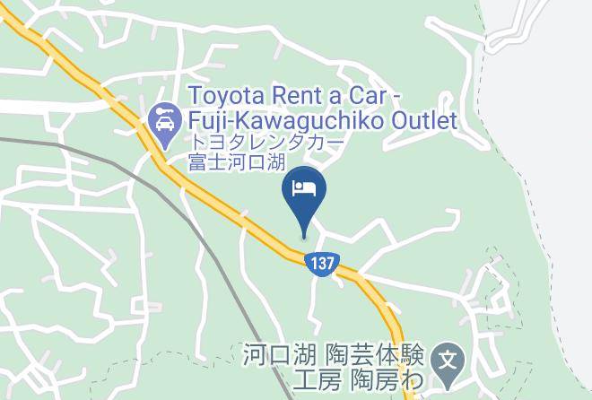 Fujikawaguchiko Townminamitsuru District - Yumeyado Sanndaimemaefuji Maps