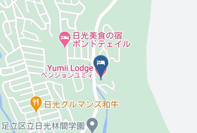 Nikko City - Yumii Lodge Maps