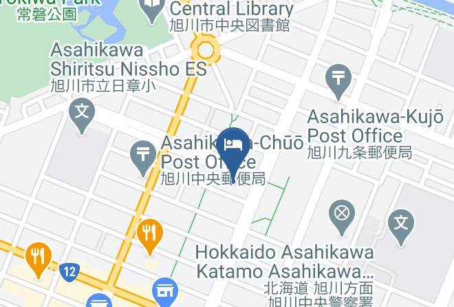 Asahikawa City - Yumin Backpacker's Maps
