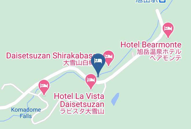 Higashikawa Townkamikawa District - Yumoto Ginsenkaku Maps