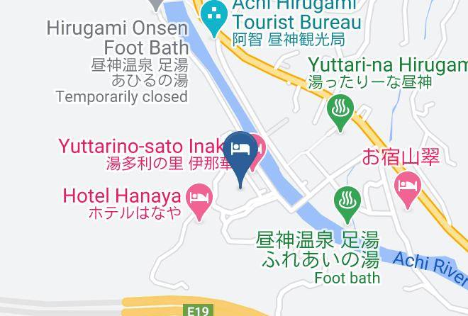Achi Vil Shimoina District - Hotel Kichiya Maps