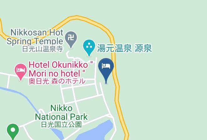Nikko City - Yumoto Itaya Maps