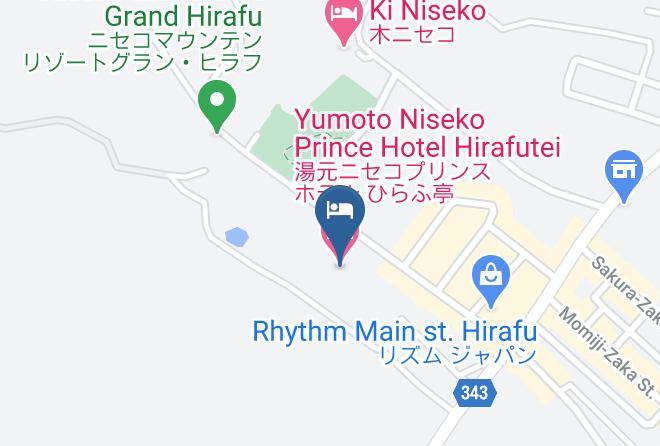 Kutchan Townabuta District - Yumoto Niseko Prince Hotel Hirafutei Maps
