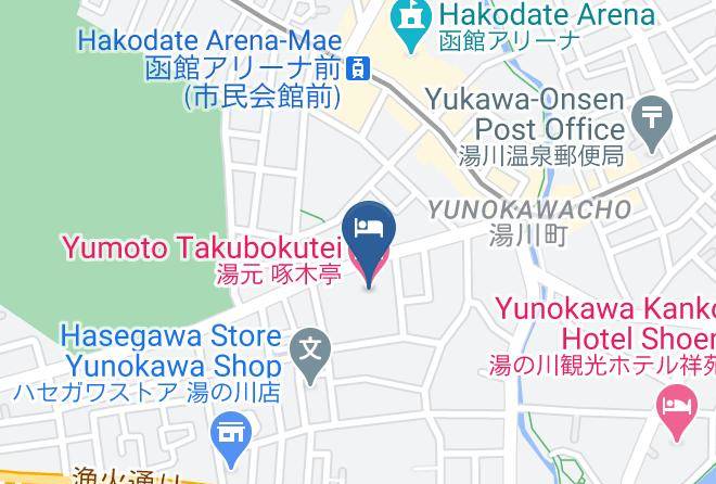 Hakodate City - Yumoto Takubokutei Maps