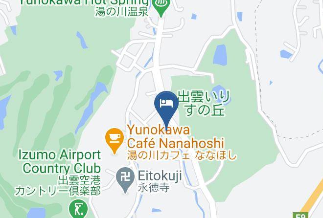Izumo City - Yumoto Yunokawa Maps