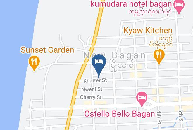 Nyaung U - Yun Myo Thu Hotel Maps