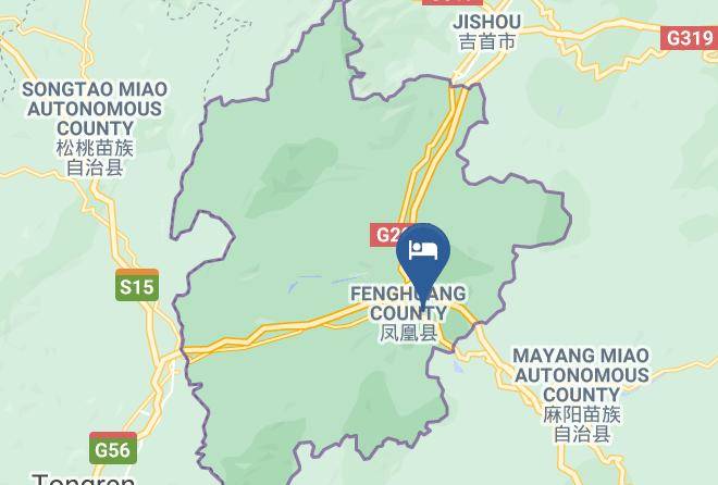 Xiangxi Aut Prefecture - Yun Qiao Zi Zai Maps