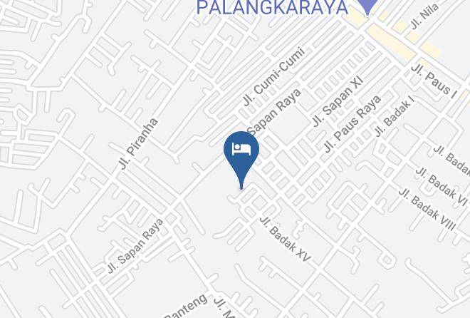 Kota Palangka Raya - Yun's Homestay Maps