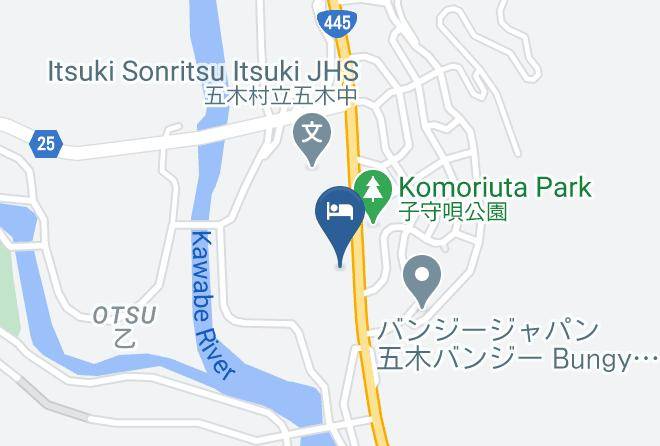 Itsuki Vil Kuma District - Yunagikan Maps