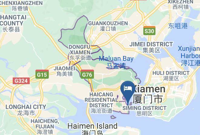 Xiamen - Yunbowan Maps