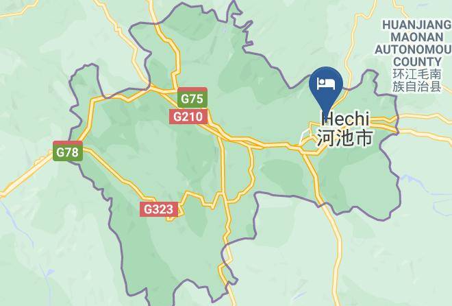 Hechi - Yunda Chengbei Hotel Maps
