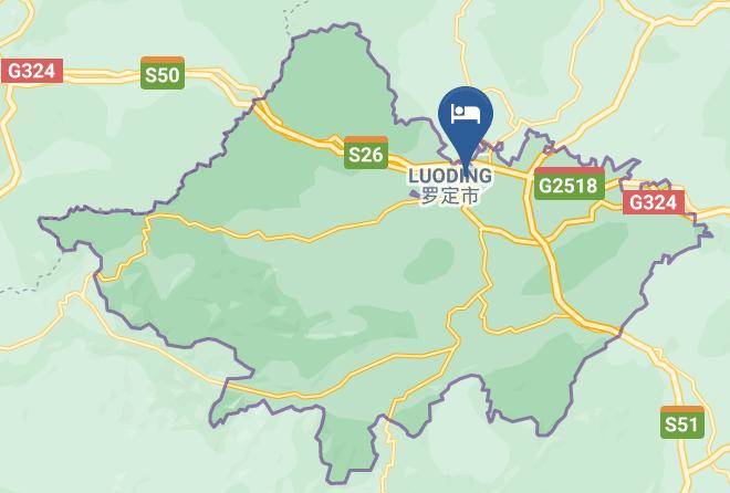 Yunfuluoding Huadu Hotel Map