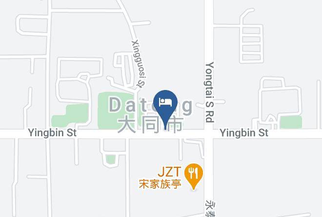 Datong - Yungang Jianguo Hotel Maps