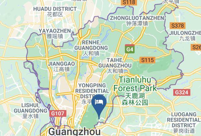 Yunhai International Hotel Guangzhou Map