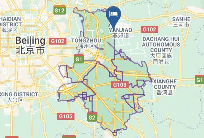 Tongzhou District - Yunheyuan Hot Spring Restaurant Maps