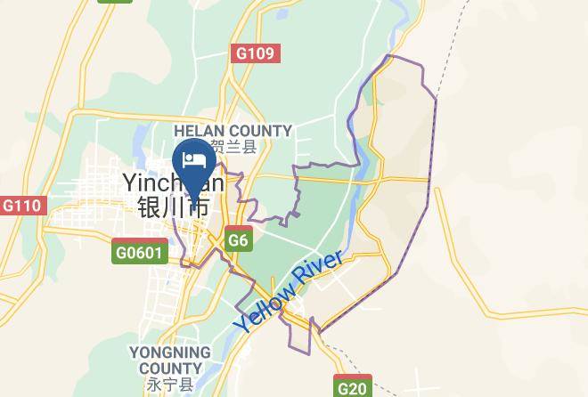 Yinchuan - Yunlai Hotel Maps