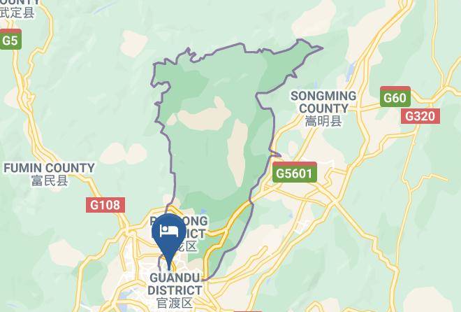 Kunming - Yunman Hotel Kunming Donghua Branch Maps
