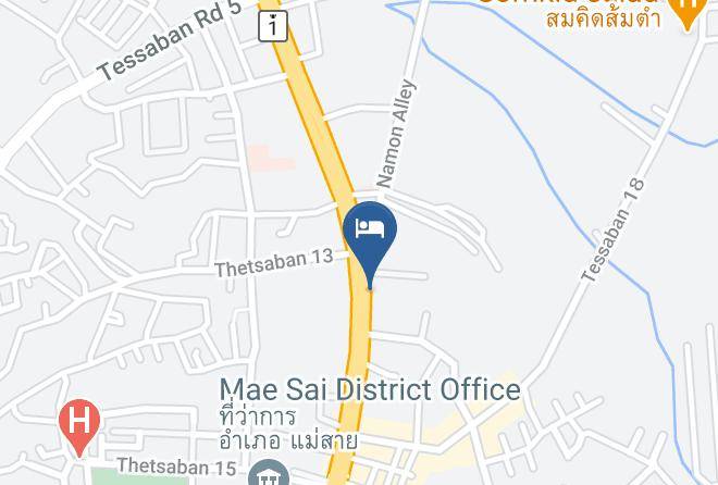 Amphoe Mae Sai - Yunnan Hotel Maps
