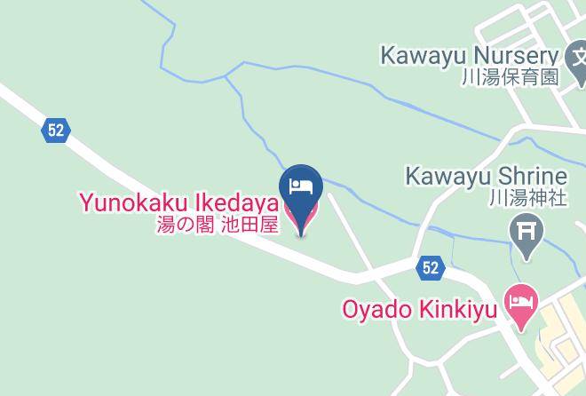 Teshikaga Townkawakami District - Yunokaku Ikedaya Maps