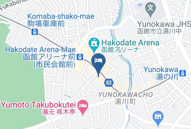 Yunokawa Onsen Hotel Amamiyakan Map