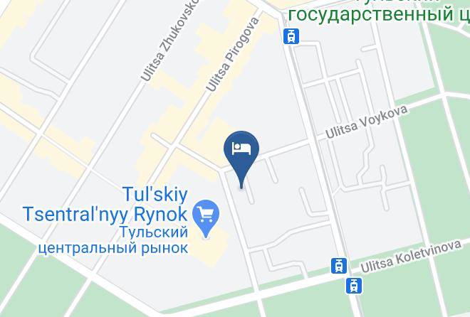 Tula - Yunost Hotel Maps