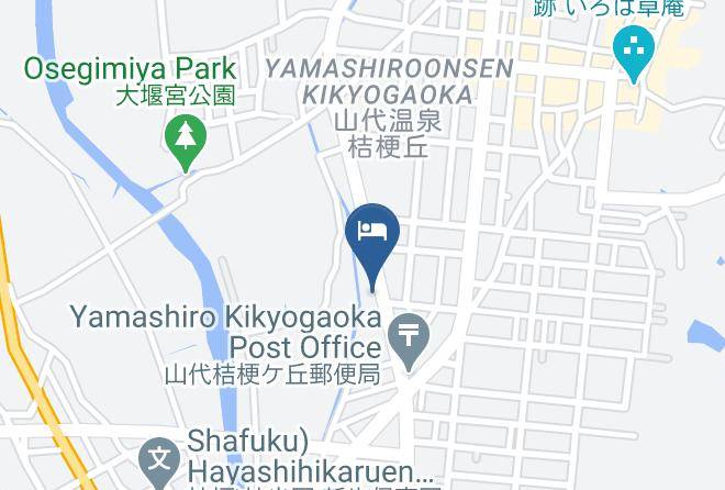 Kaga City - Yunoyado Hakusan Shobutei Maps
